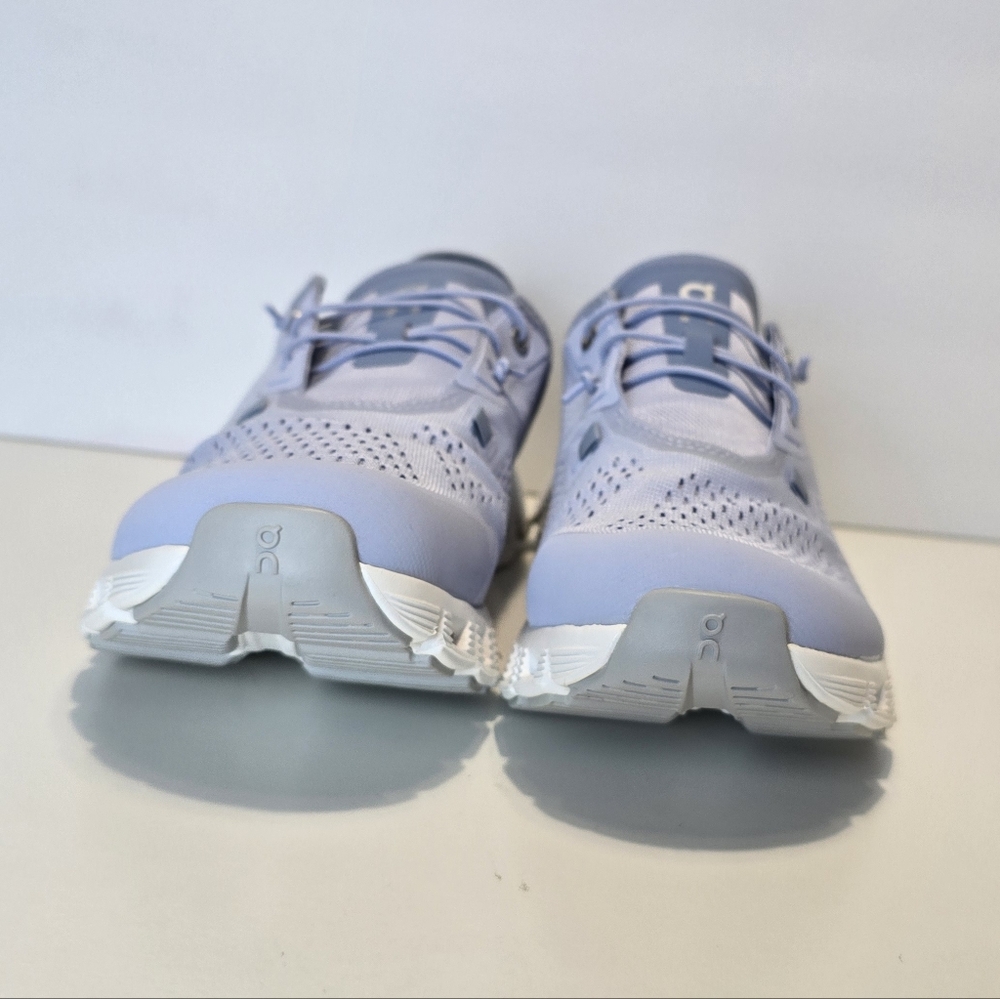 On Running Cloud 5 Coast Women's Shoes in Heather Chambray Size 8.5 - Picture 3 of 10